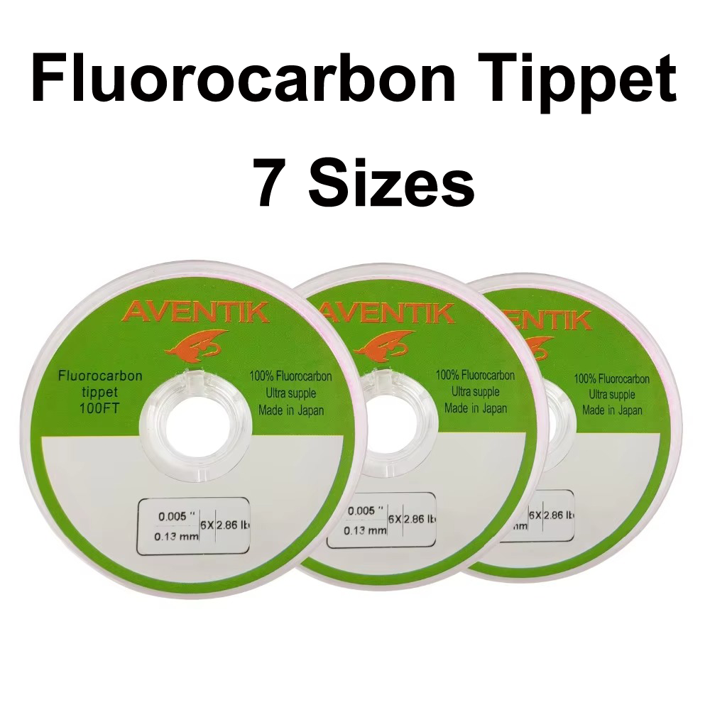 Fluorocarbon Line - Aventik Fluorocarbon Tippet 30m50m Tippet Leader