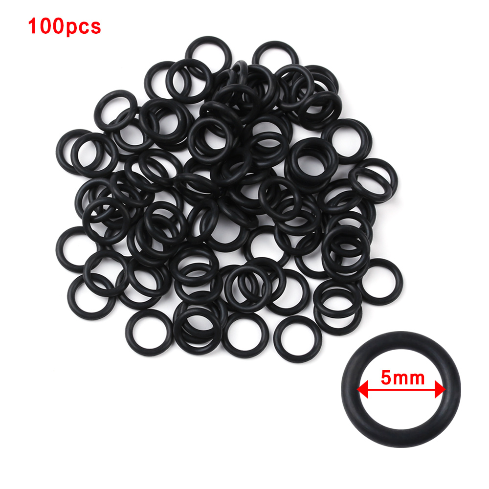 Fishing Equipment For Beginners - 100 Pcs Hitam Karet Cincin Seal