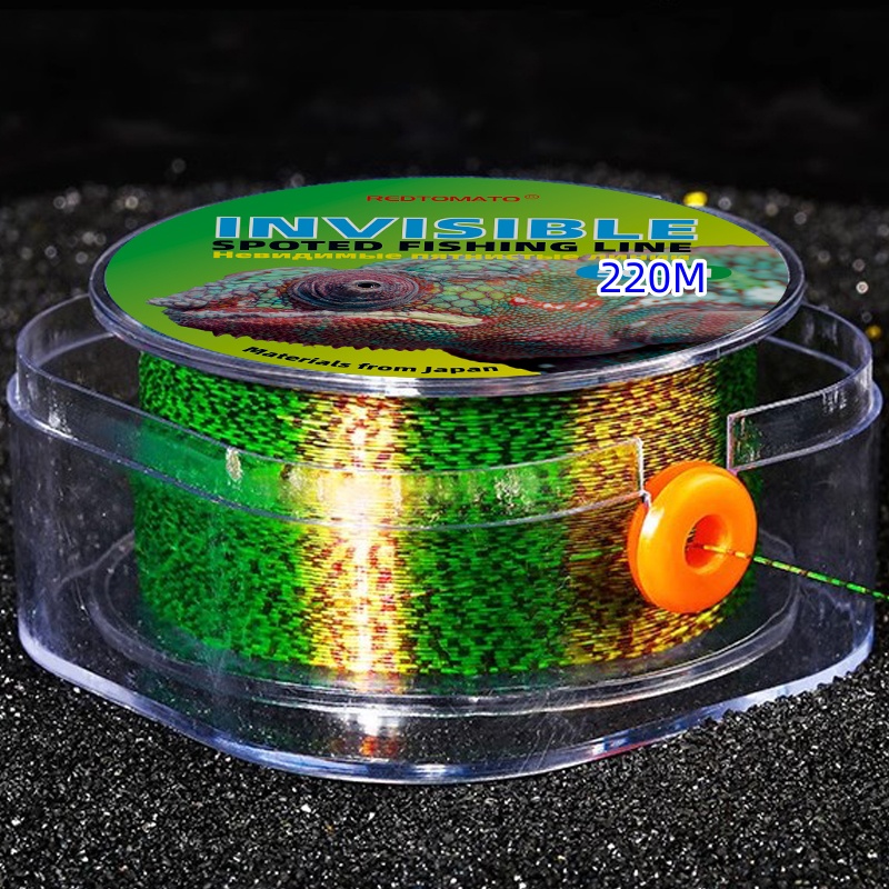 Fluorocarbon Line - Senar pancing nilon filamen tunggal, dilapisi