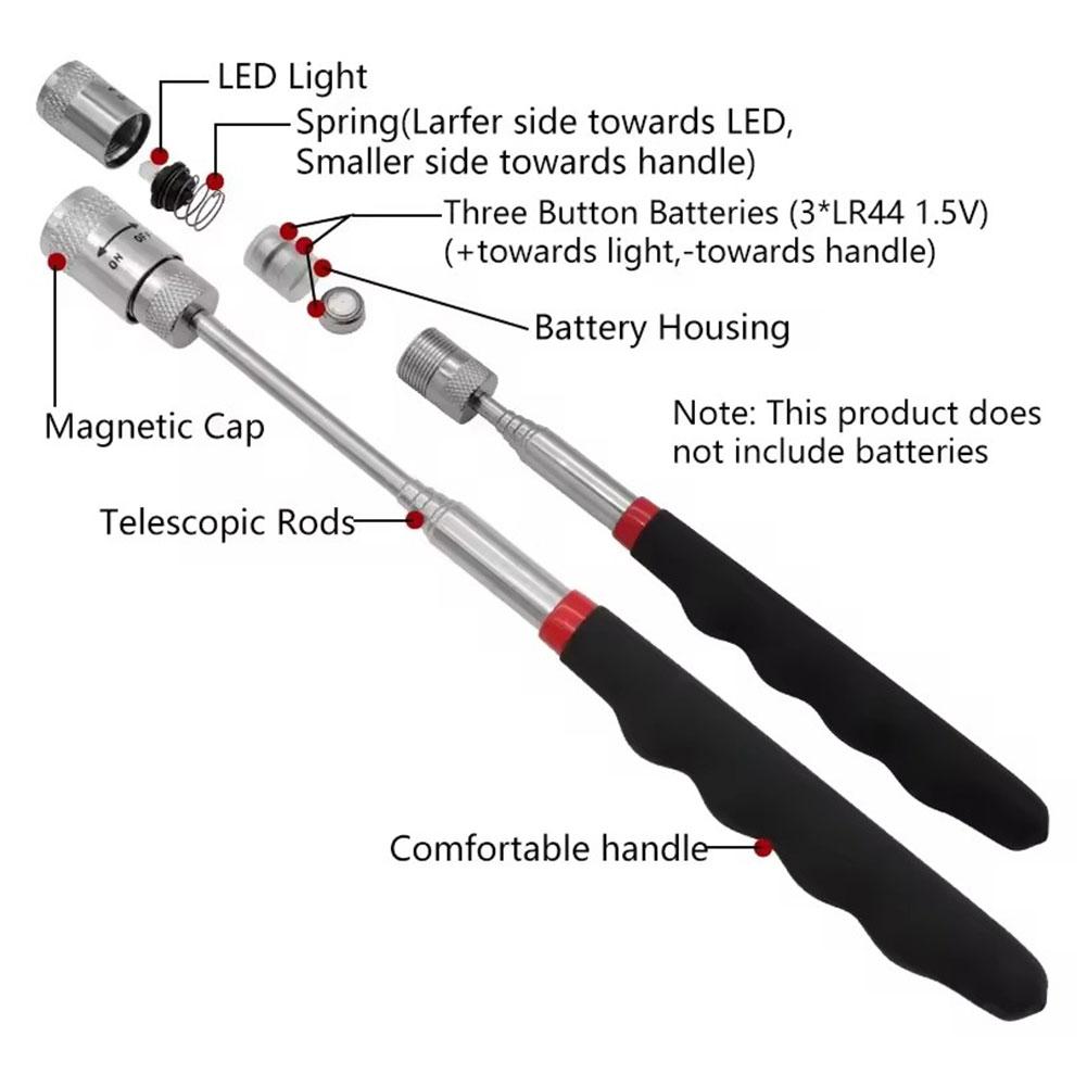 Pena Magnetik Teleskopik denga - Telescopic Fishing Rod ulasan dan harga