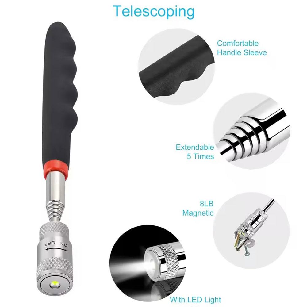 Pena Magnetik Teleskopik denga - Telescopic Fishing Rod ulasan dan harga