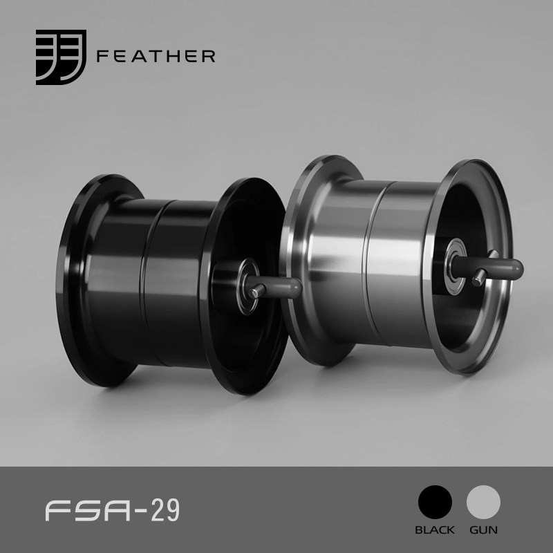 Spool Reel Pancing FEATHER yan - Fluorocarbon Line ulasan dan harga