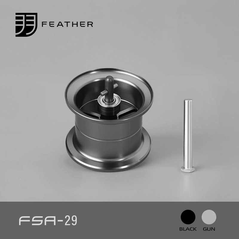 Spool Reel Pancing FEATHER yan - Fluorocarbon Line ulasan dan harga