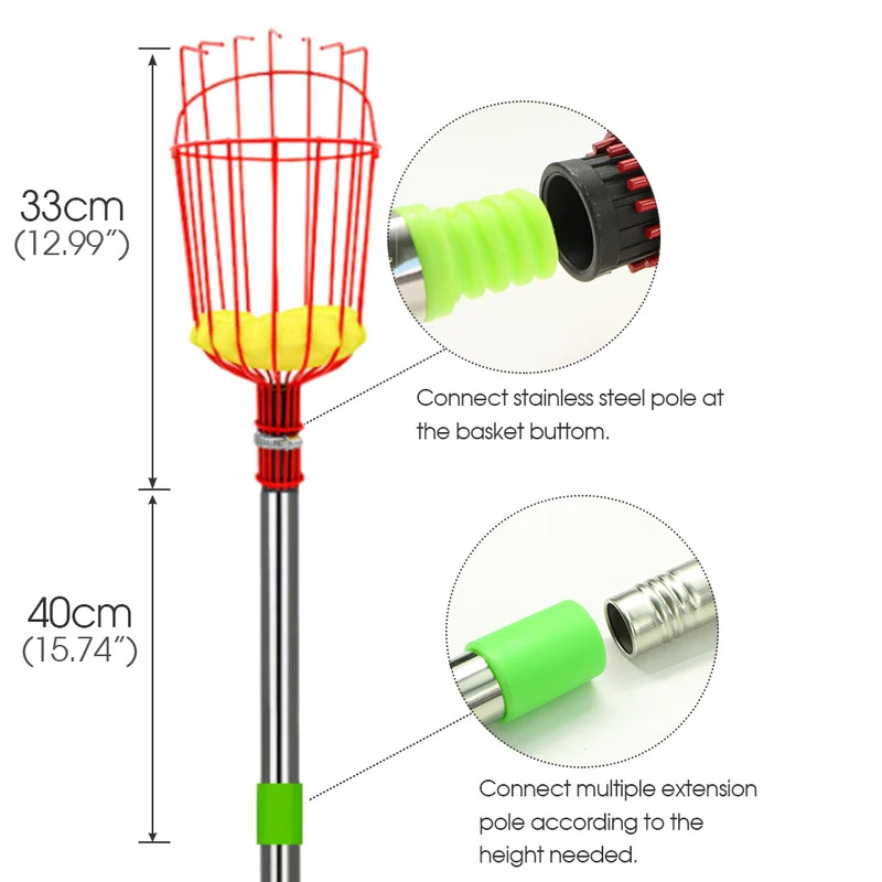 Penjepit Buah Teleskopik Baja  - Telescopic Fishing Rod ulasan dan harga