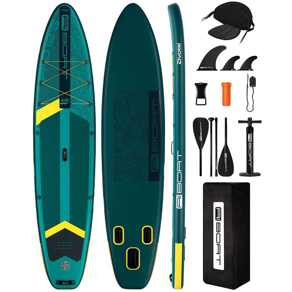 AIBOAT Green Pro SUP Papan Day - Fishing Equipment For Beginners ulasan dan harga