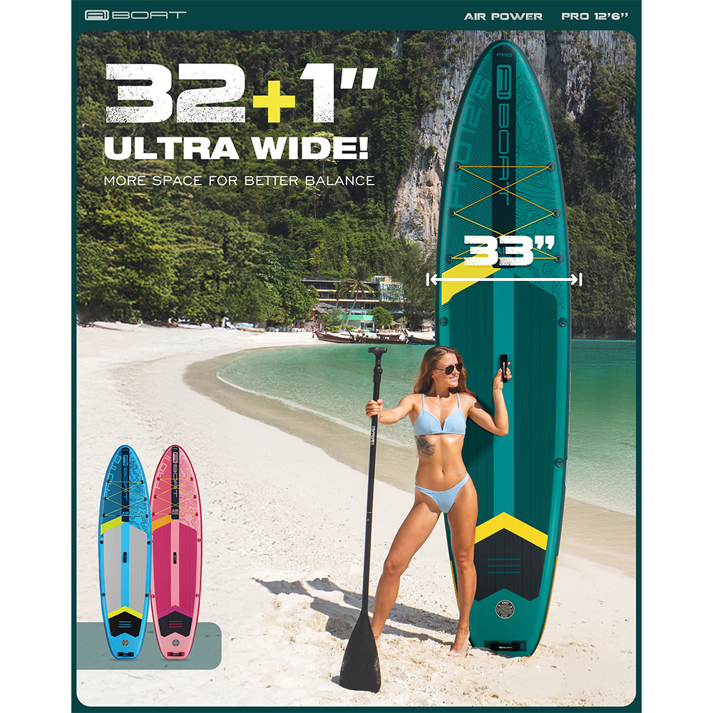 AIBOAT Green Pro SUP Papan Day - Fishing Equipment For Beginners ulasan dan harga