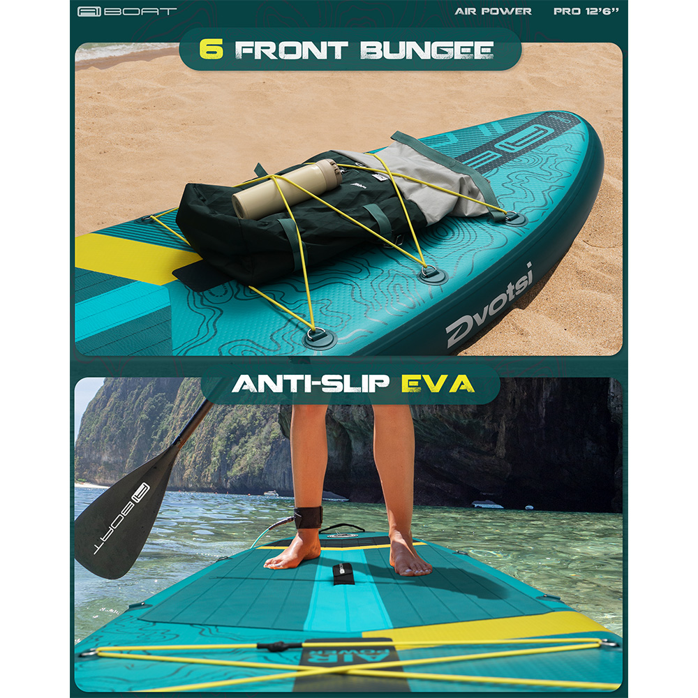 AIBOAT Green Pro SUP Papan Day - Fishing Equipment For Beginners ulasan dan harga
