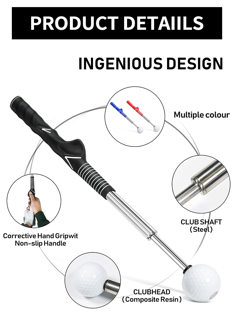Pelatih Ayunan Golf Teleskopik - Telescopic Fishing Rod ulasan dan harga