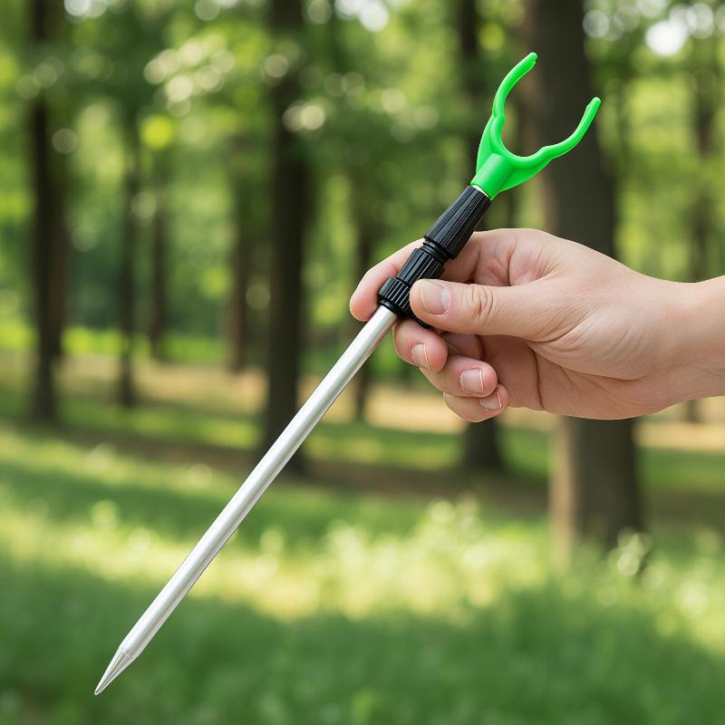 1Pcs Penyangga Joran Pancing T - Telescopic Fishing Rod ulasan dan harga
