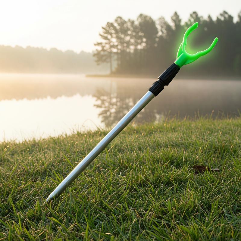 1Pcs Penyangga Joran Pancing T - Telescopic Fishing Rod ulasan dan harga