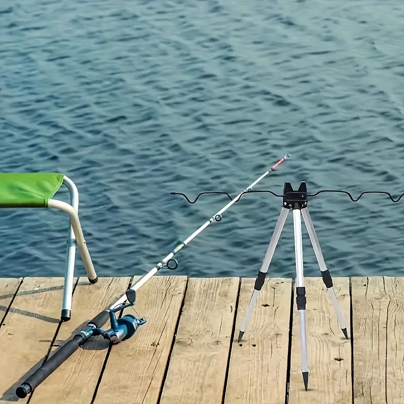1 Buah Pemegang Aloi Aluminium - Telescopic Fishing Rod ulasan dan harga