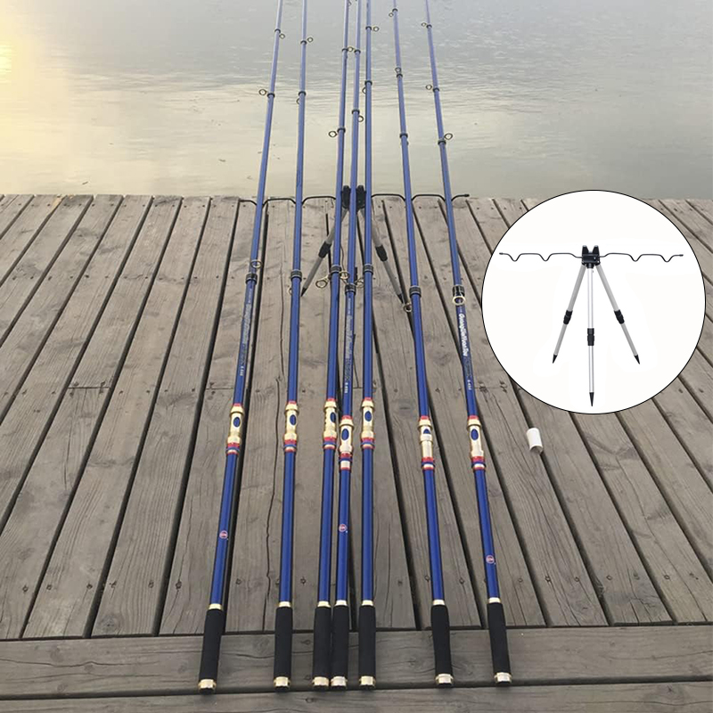 1 Buah Pemegang Aloi Aluminium - Telescopic Fishing Rod ulasan dan harga