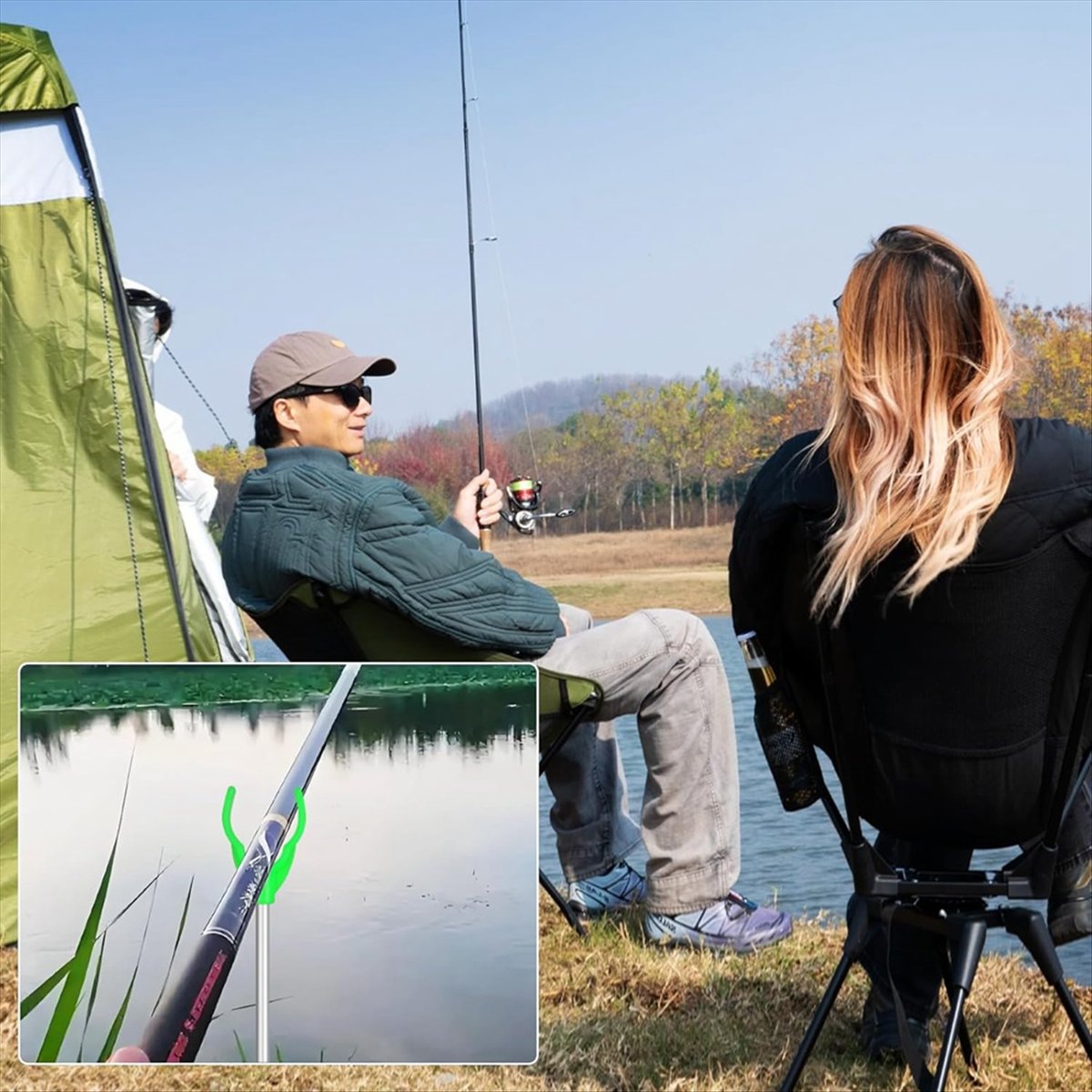 [MEGAL SALE]Penyangga Joran Pa - Telescopic Fishing Rod ulasan dan harga