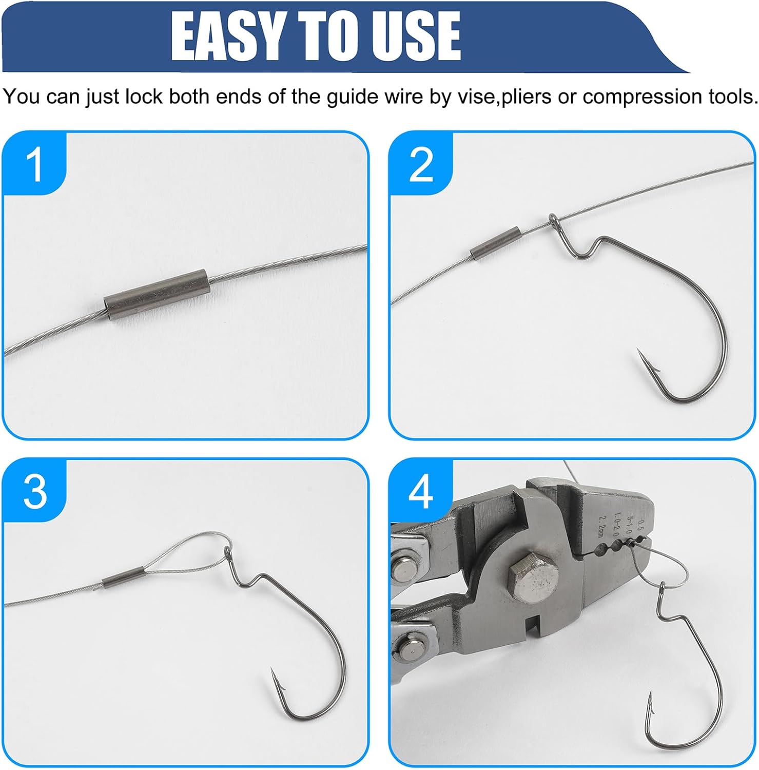500 Buah Selongsong Crimping B - Fishing Equipment For Beginners ulasan dan harga