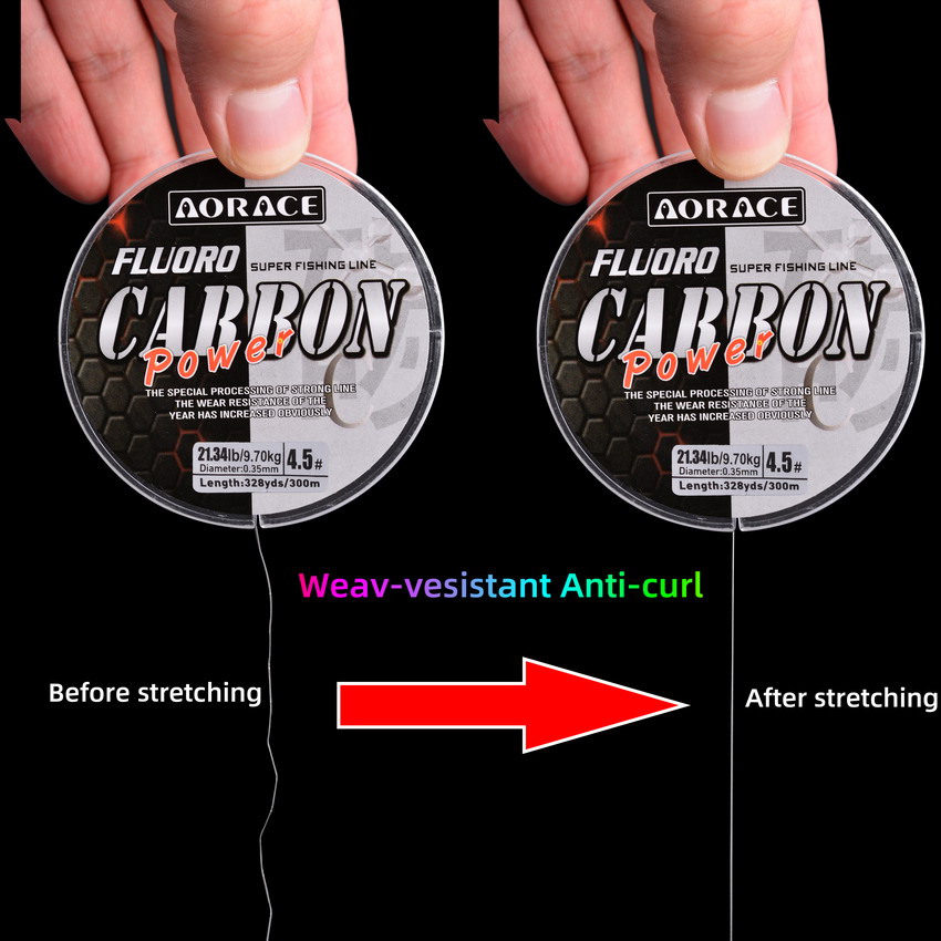 Senar Pancing Fluorokarbon Aor - Fluorocarbon Line ulasan dan harga