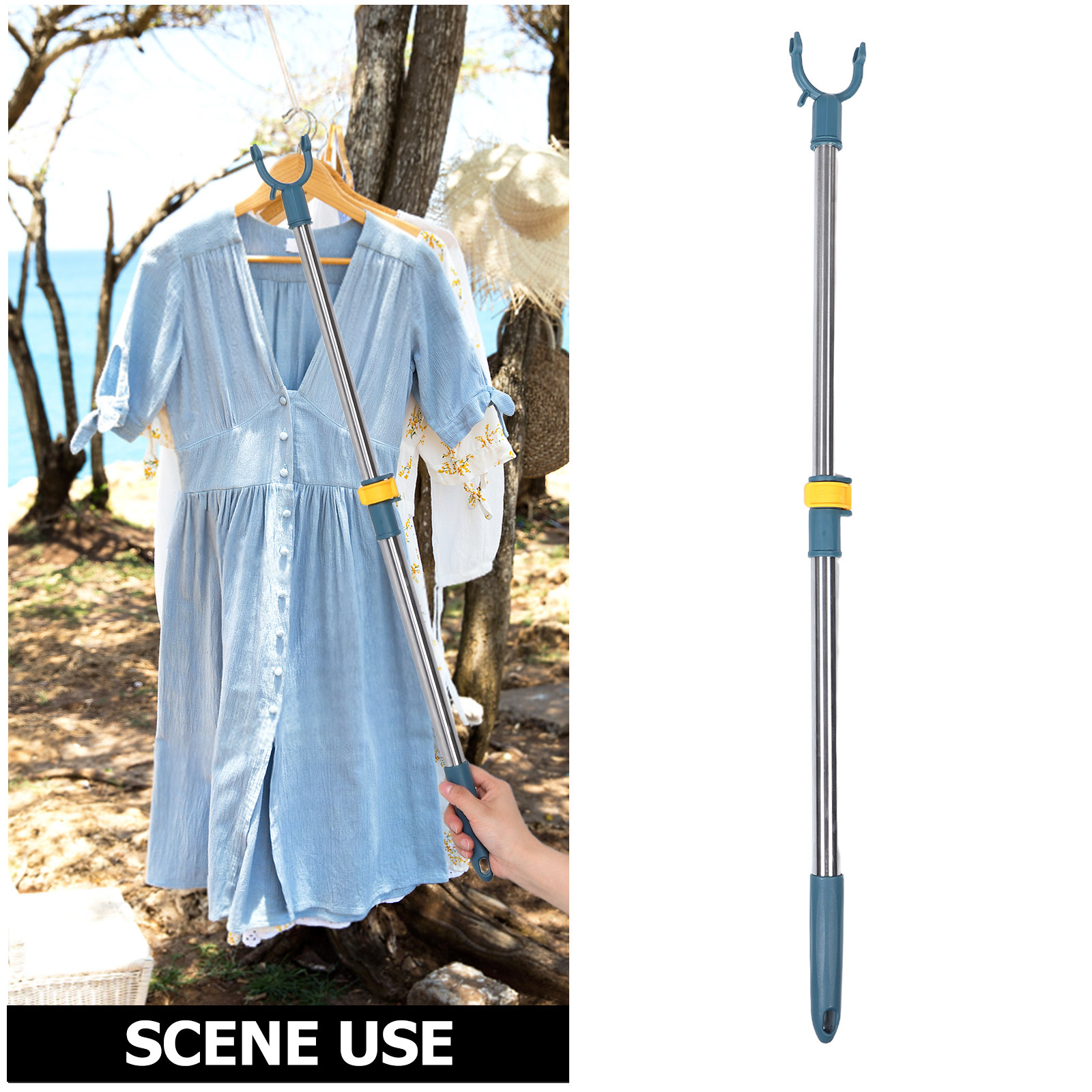Tongkat Pengering Pakaian Tele - Telescopic Fishing Rod ulasan dan harga