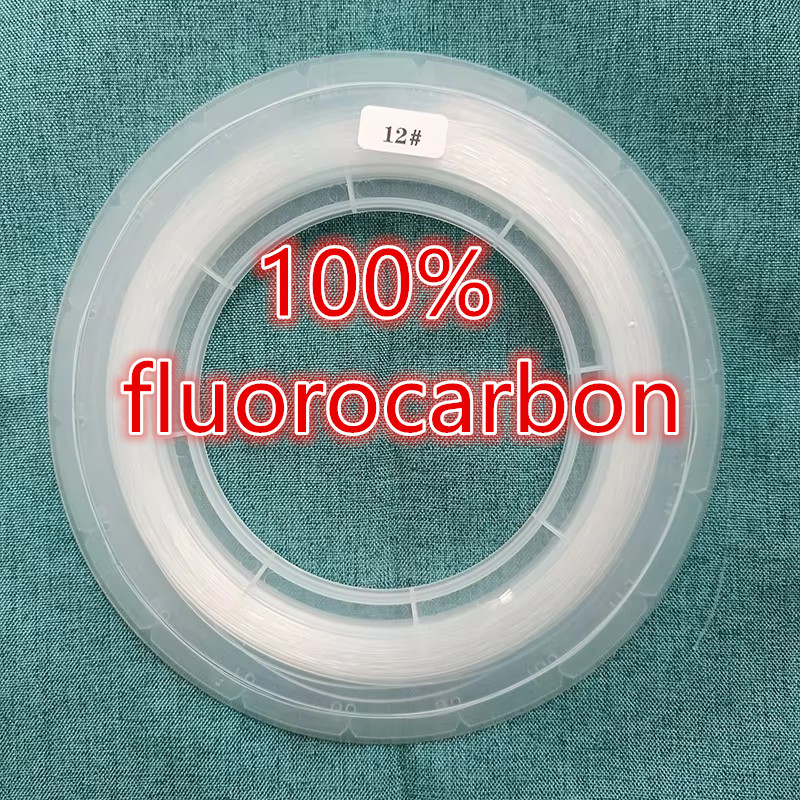 Fluorokarbon pancing 100M, uku - Fluorocarbon Line ulasan dan harga